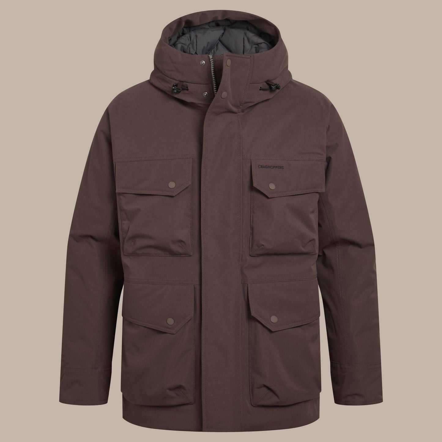 Craghoppers Men's National Trust Hamps II Waterproof Insulated Jacket