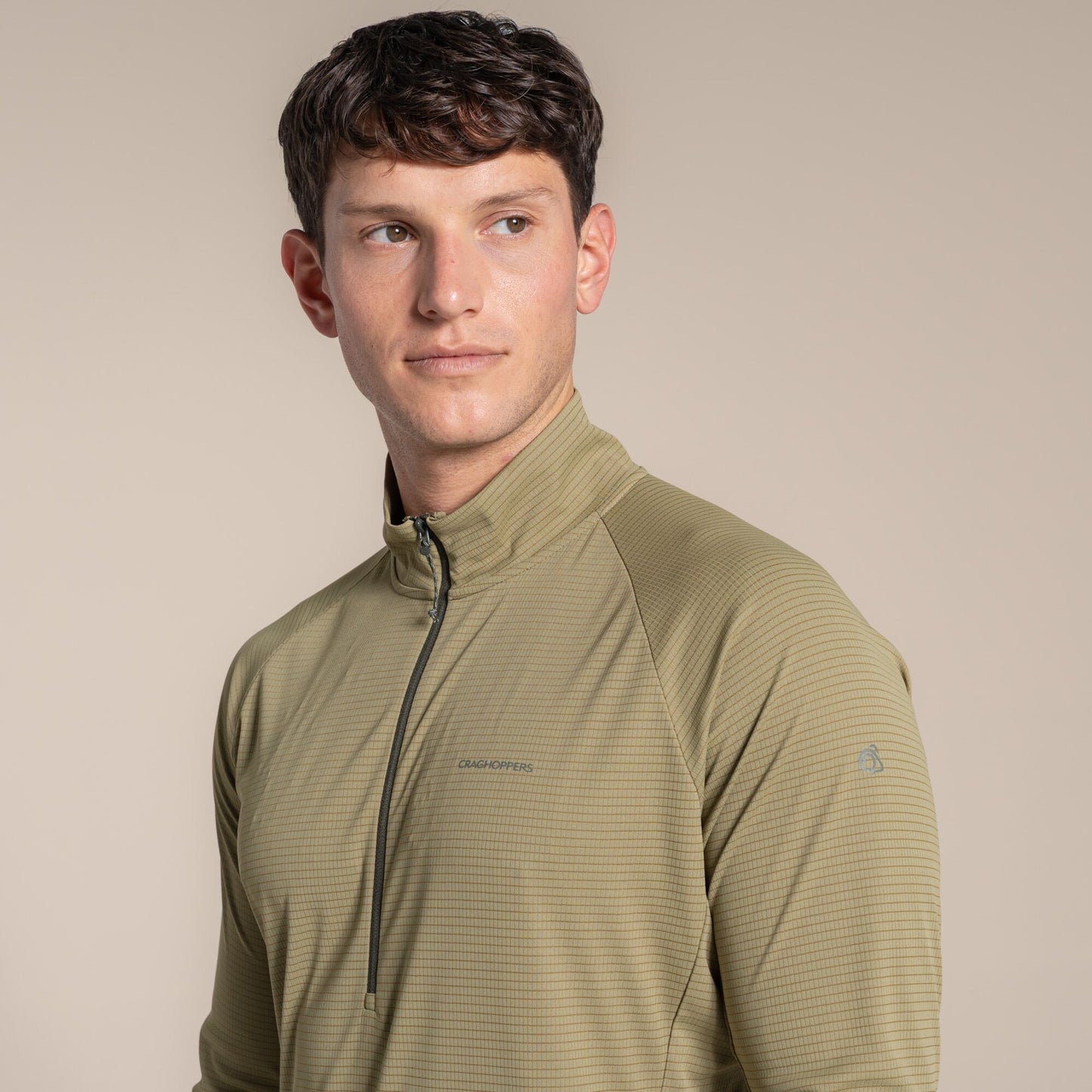 Craghoppers Men's NosiLife SolarShield+ Half Zip Top