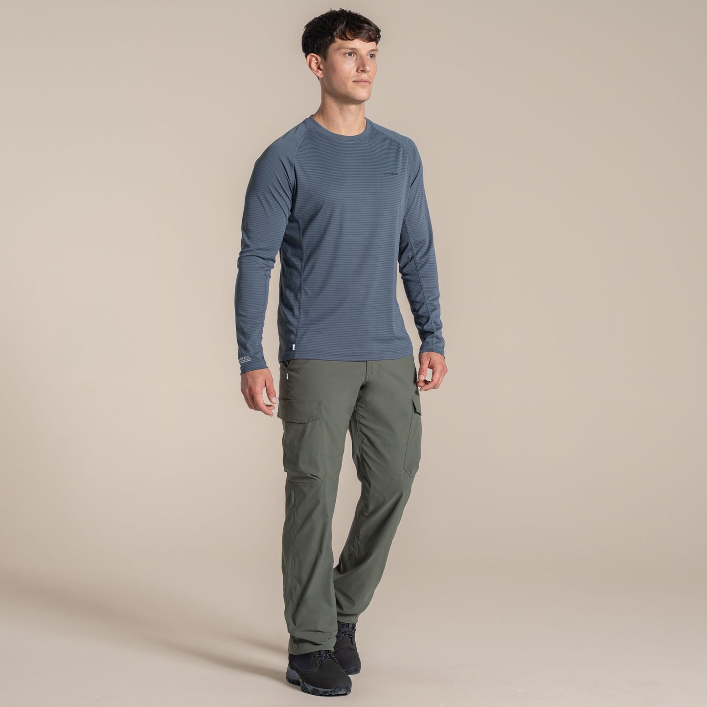 Craghoppers Men's NosiLife SolarShield+ Long Sleeved T-Shirt