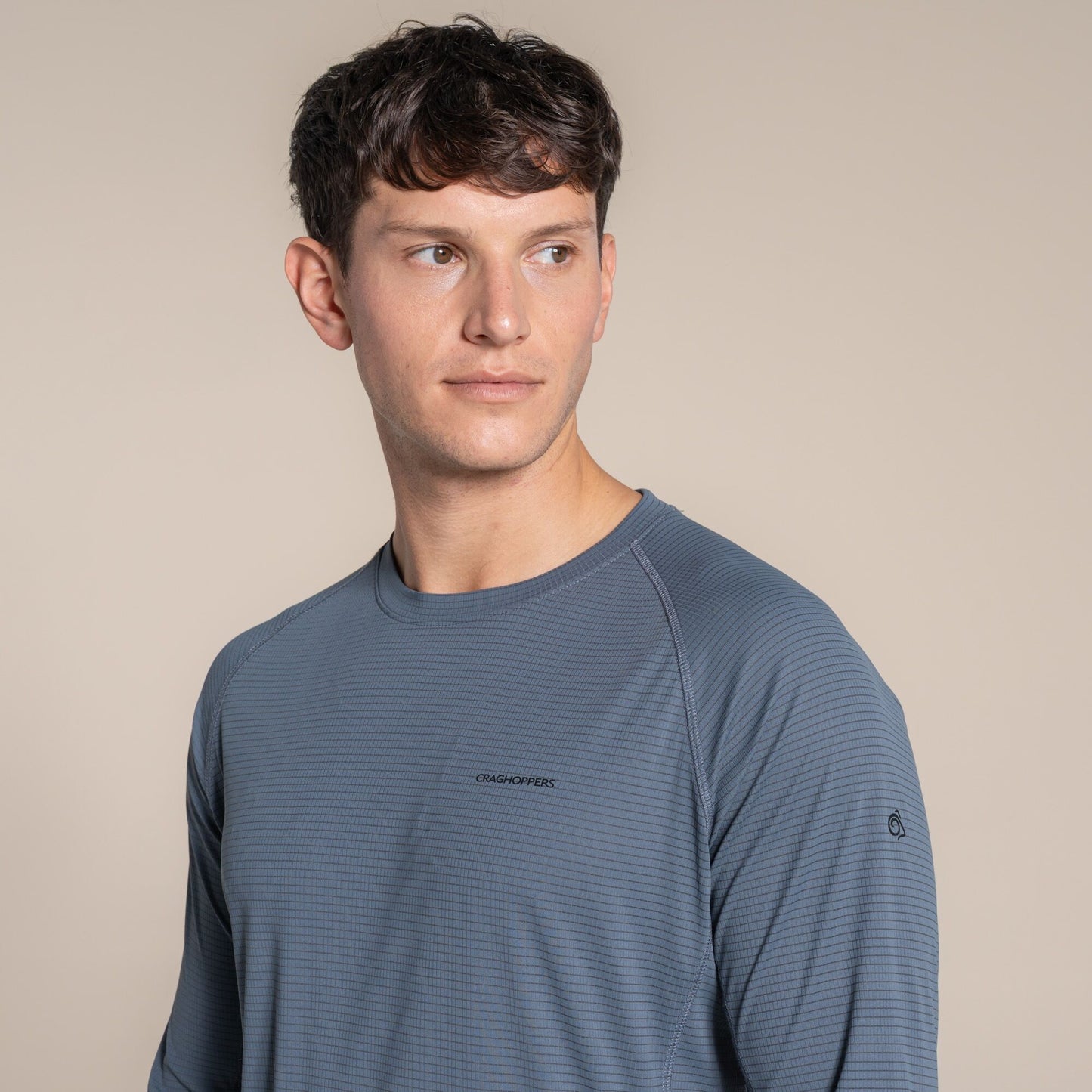 Craghoppers Men's NosiLife SolarShield+ Long Sleeved T-Shirt