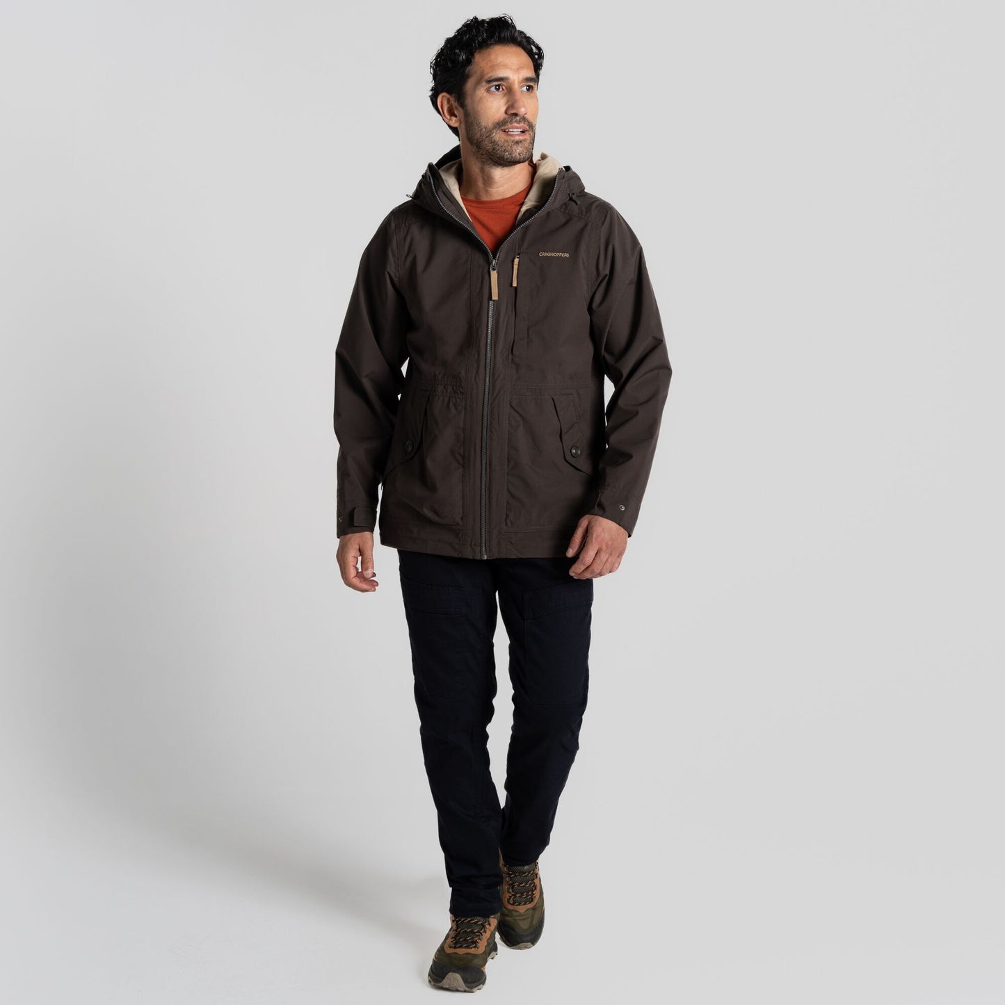 Craghoppers Men's National Trust Fairbrook Waterproof Jacket