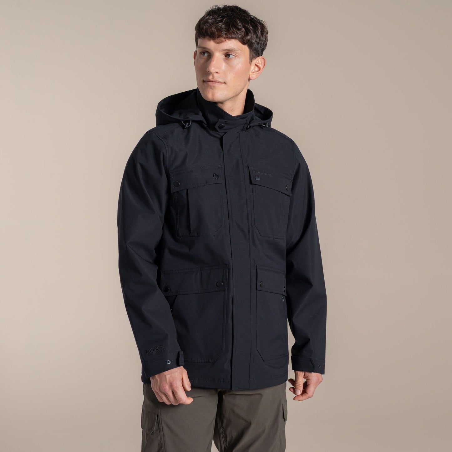 Craghoppers Men's Sandarac Waterproof Jacket in Black