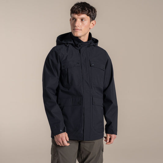 Craghoppers Men's Sandarac Waterproof Jacket in Black