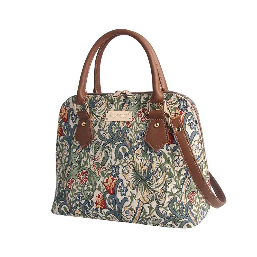Signare William Morris Golden Lily Convertible Bag