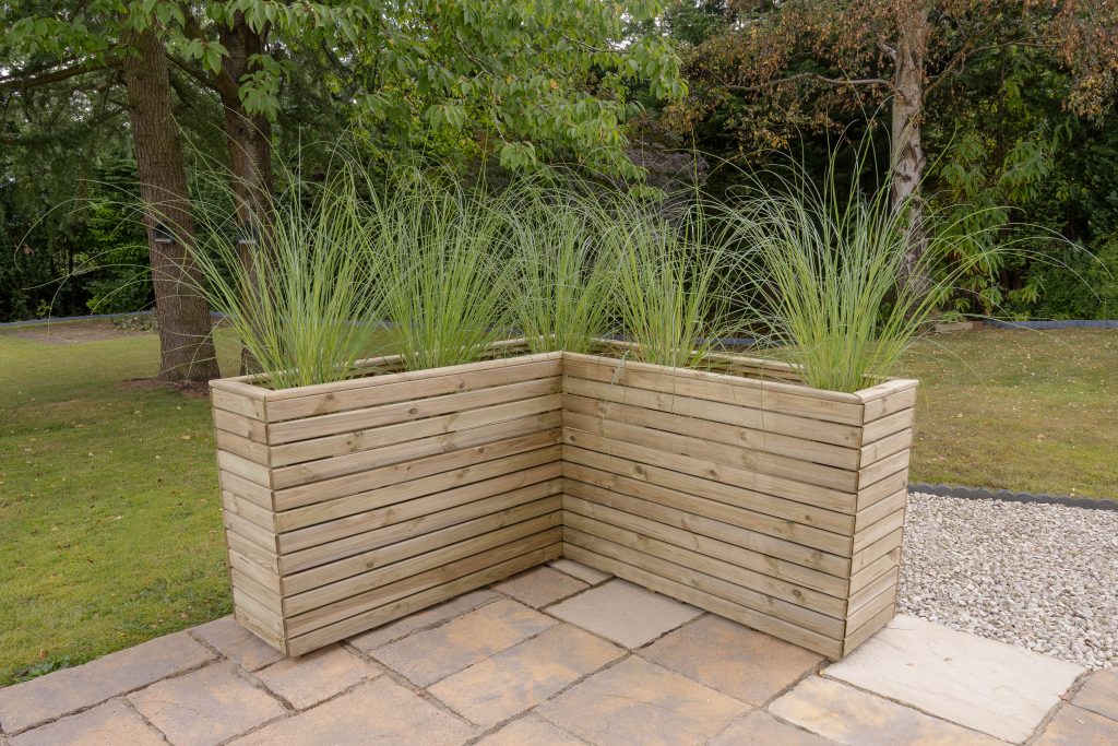 Forest Garden Linear Corner Planter