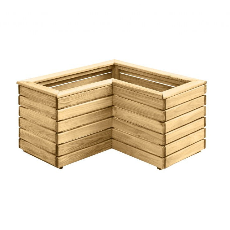 Forest Garden Linear Corner Planter