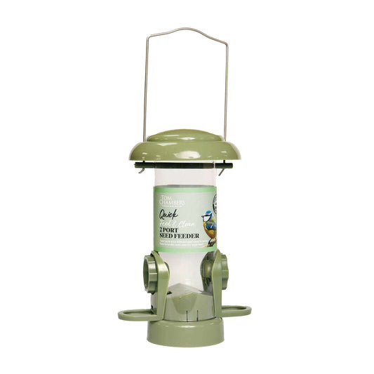 Tom Chambers Quick Feed & Clean Seed Feeder - 2 Port