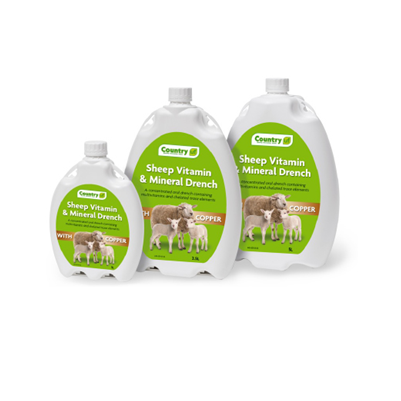 Country UF Sheep Vitamin and Mineral Drench with Copper