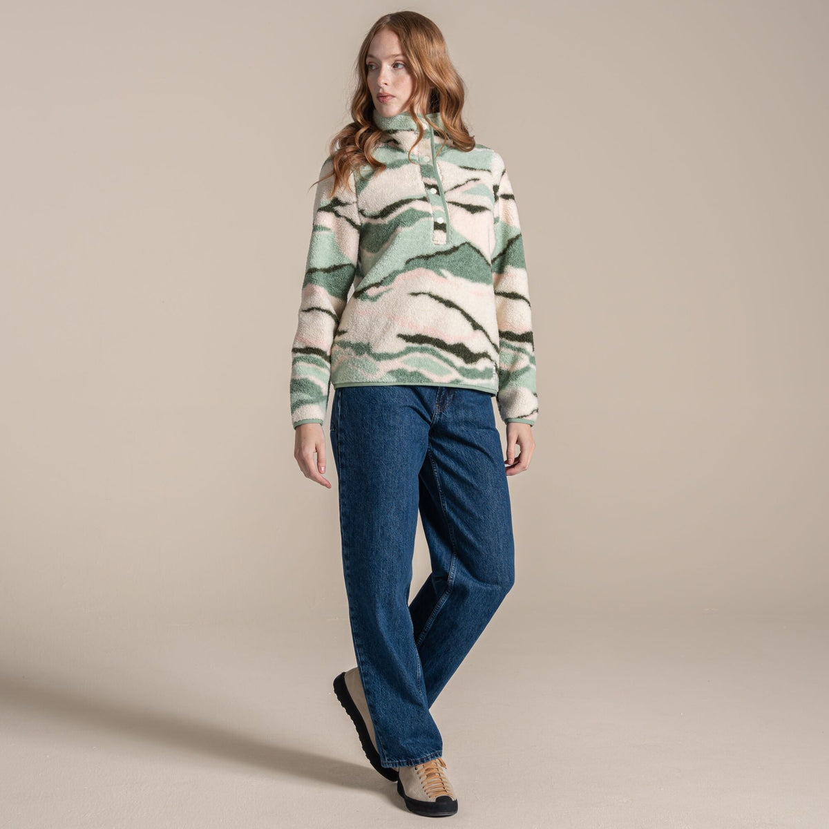 Craghoppers Massey Women's Overhead Button Neck Fleece
