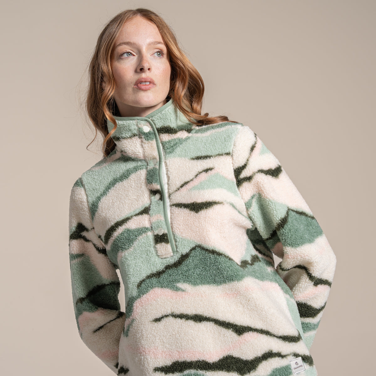 Craghoppers Massey Women's Overhead Button Neck Fleece