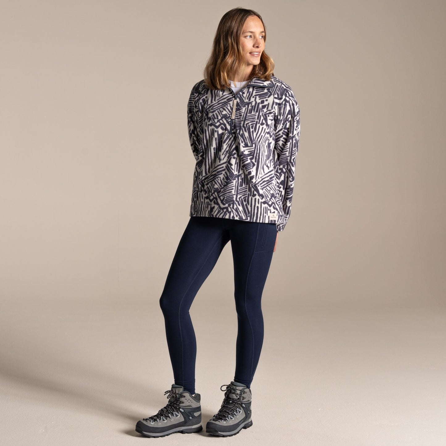 Craghoppers Women's Annjela Half Zip Fleece