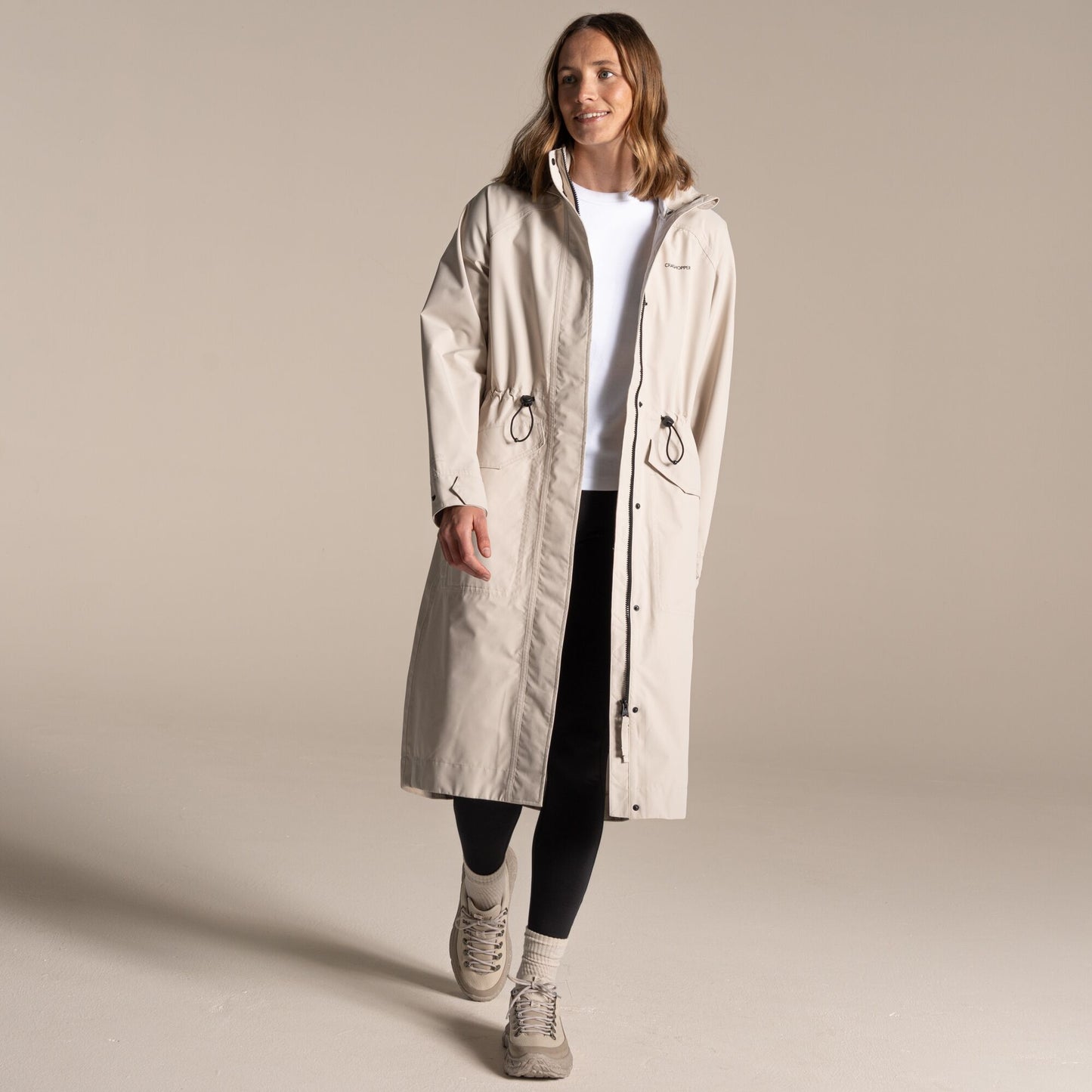 Craghoppers Naima Waterproof Jacket in Oyster