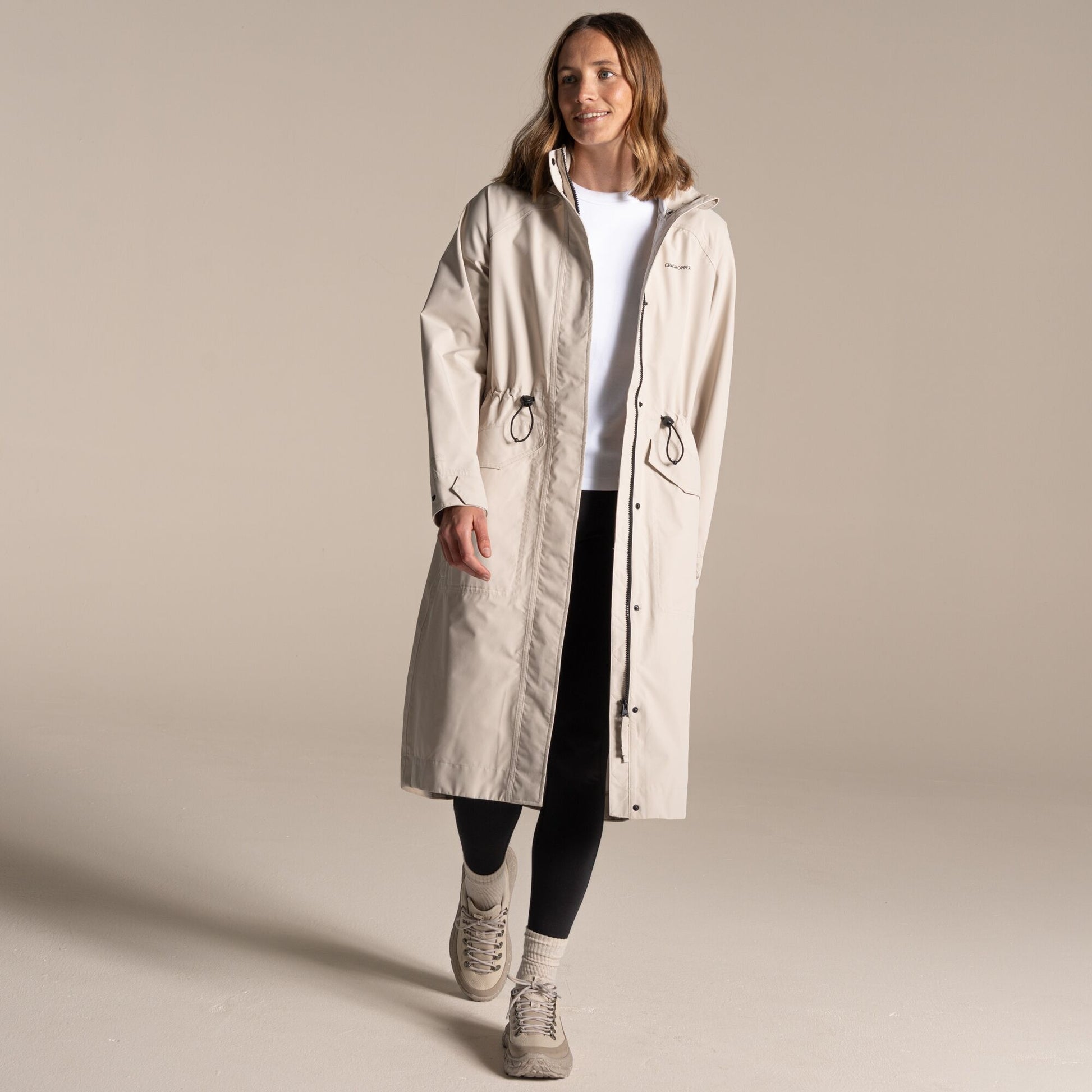 Craghoppers Naima Waterproof Jacket in Oyster