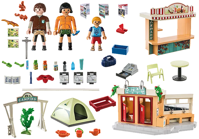 Playmobil city life camping sales