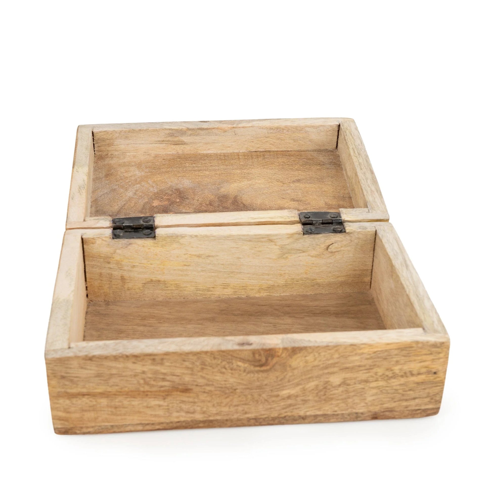 Candlelight Apples & Pears Mango Wood Trinket Box