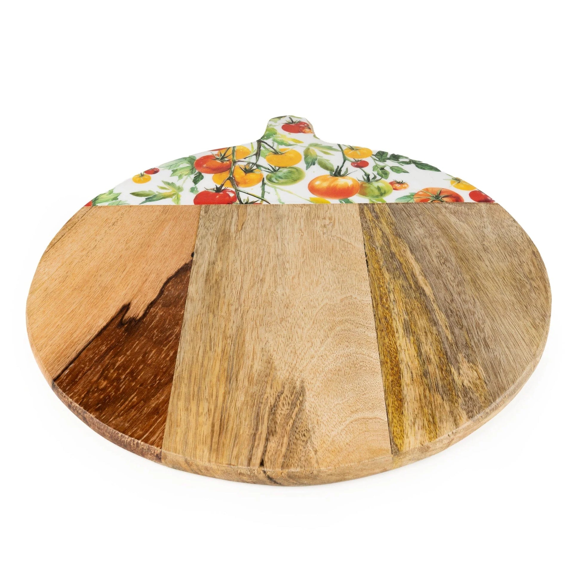 Candlelight Tomatoes Mango Wood Pizza Board