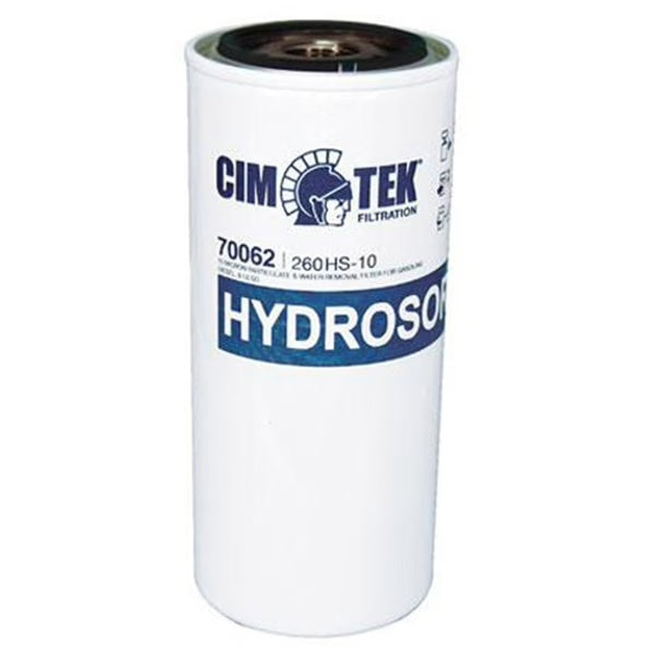 Cim-Tek 70062 Hydrosorb Fuel Filter Element 10 micron 68lpm