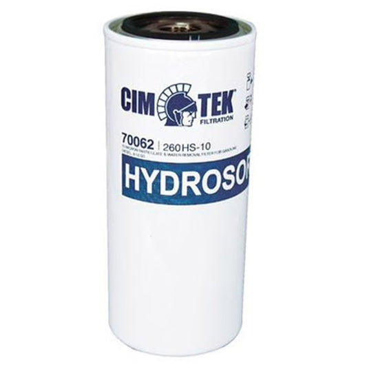 Cim-Tek 70062 Hydrosorb Fuel Filter Element 10 micron 68lpm