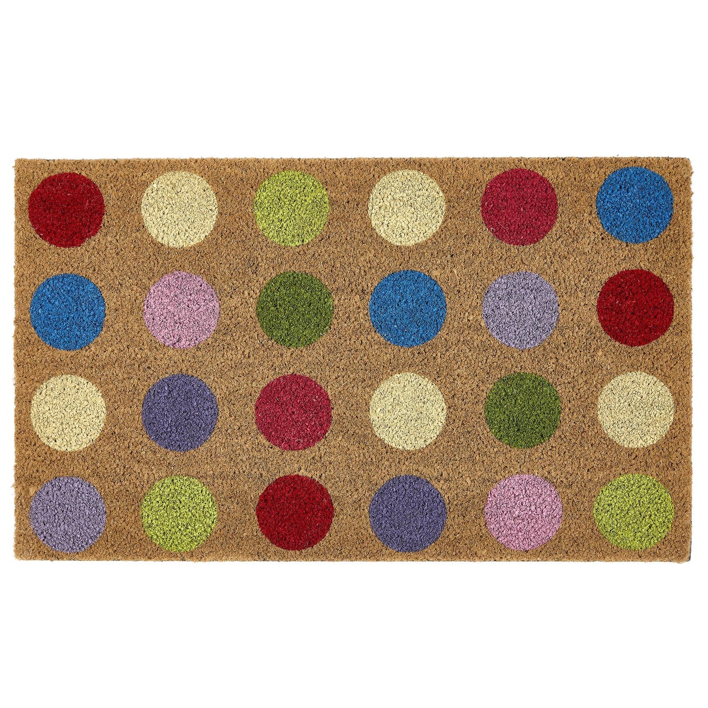 My Mat Spots Coir Insert Doormat