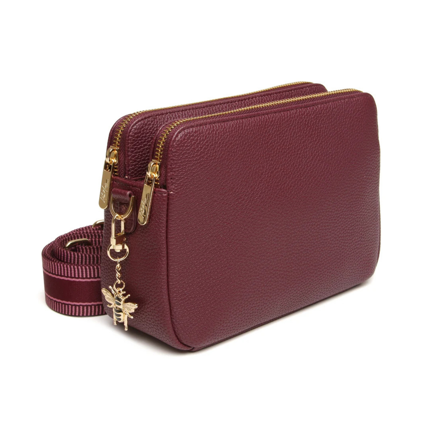 Alice Wheeler Kensington Cross Body Bag Double Zip