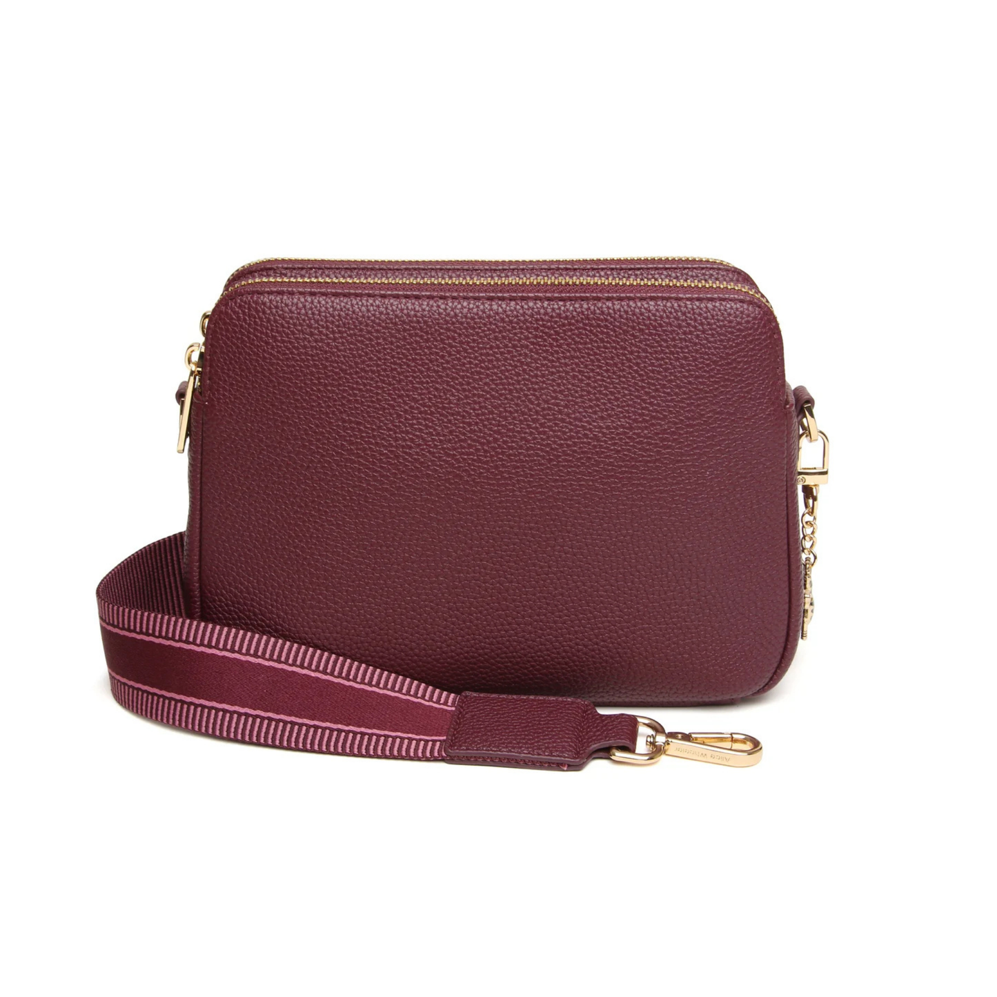Alice Wheeler Kensington Cross Body Bag Double Zip