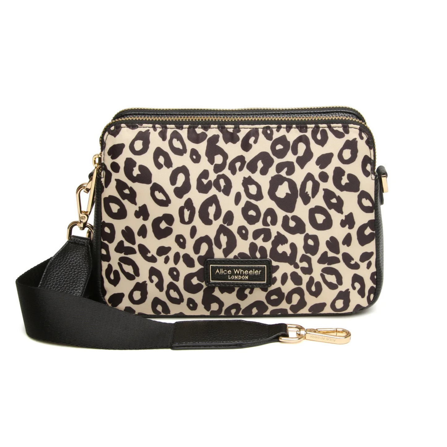 Alice Wheeler Kensington Cross Body Bag Double Zip