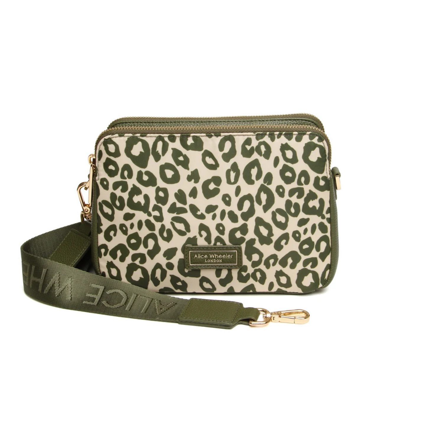 Alice Wheeler Kensington Cross Body Bag Double Zip