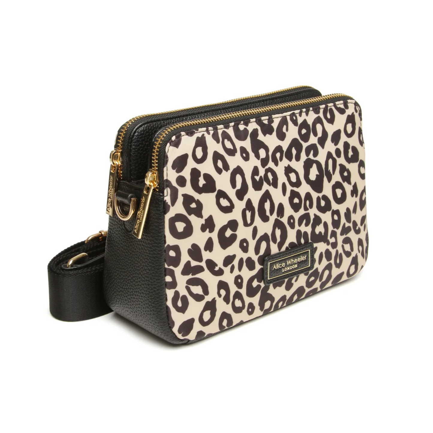 Alice Wheeler Kensington Cross Body Bag Double Zip