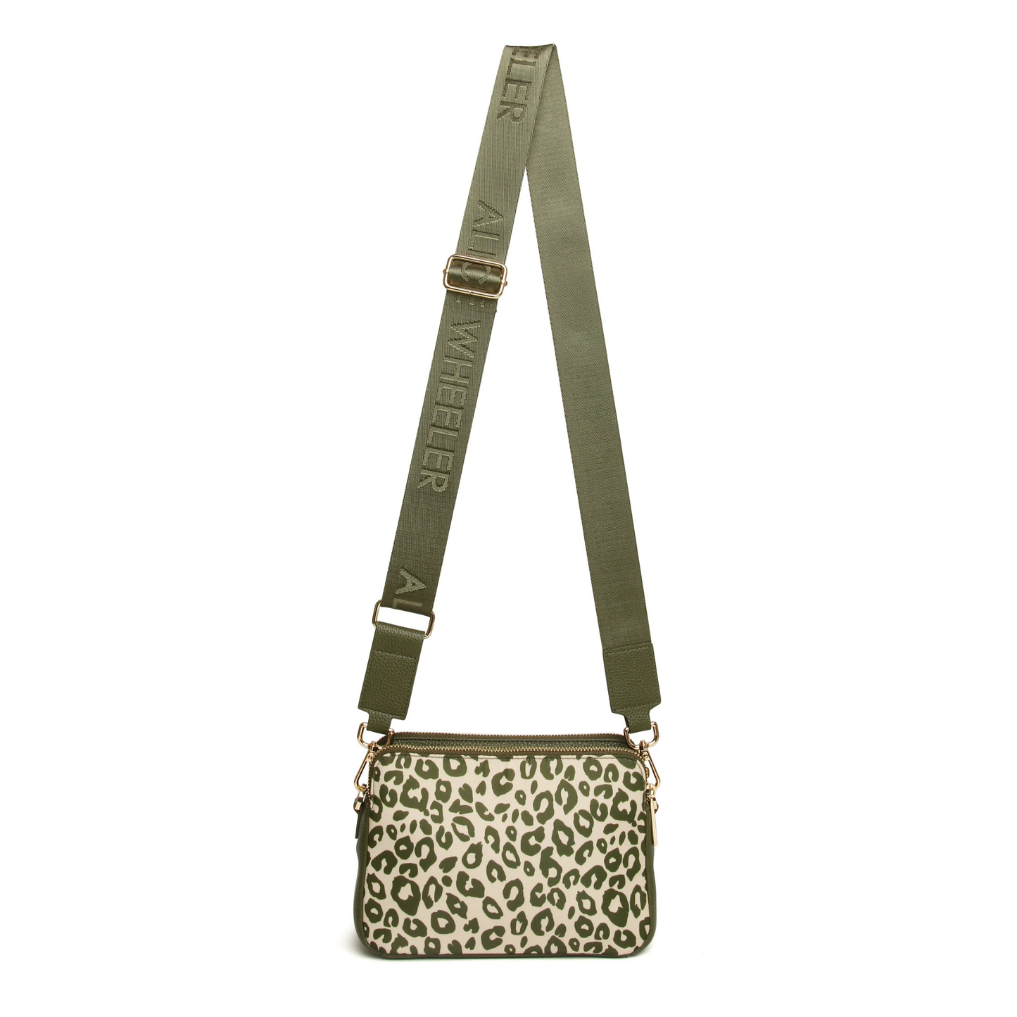 Alice Wheeler Kensington Cross Body Bag Double Zip