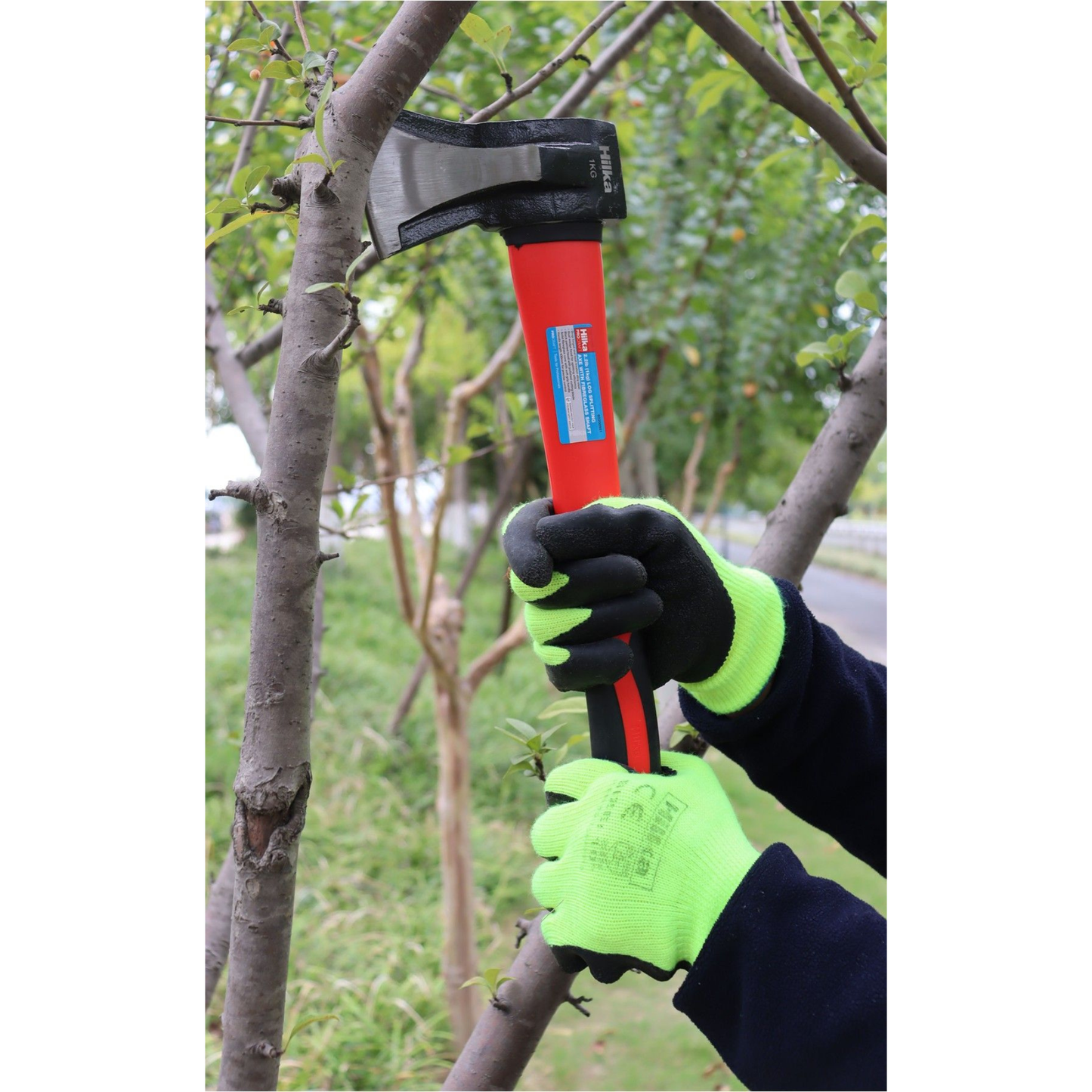 Hilka Log Splitting Axe with Fibreglass Shaft 2.2lb