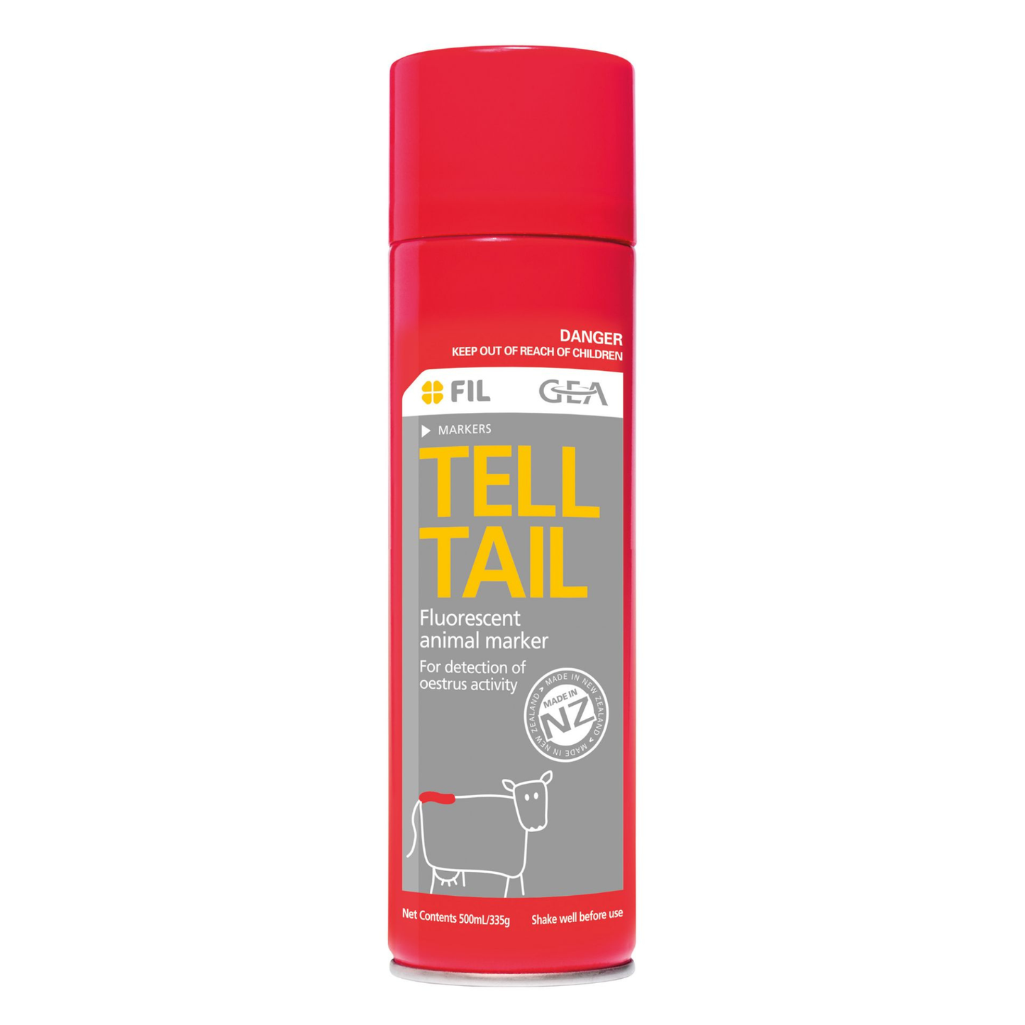 Tell Tail Fluorescent Animal Marker Aerosol 500ml