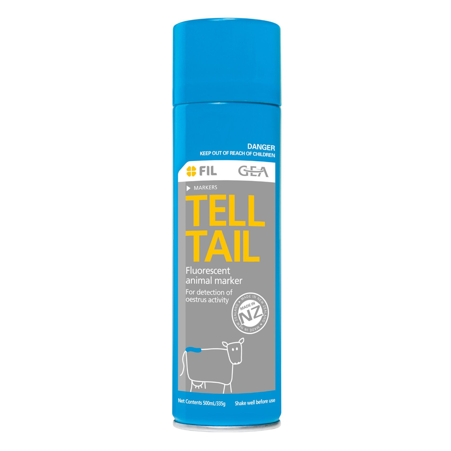 Tell Tail Fluorescent Animal Marker Aerosol 500ml
