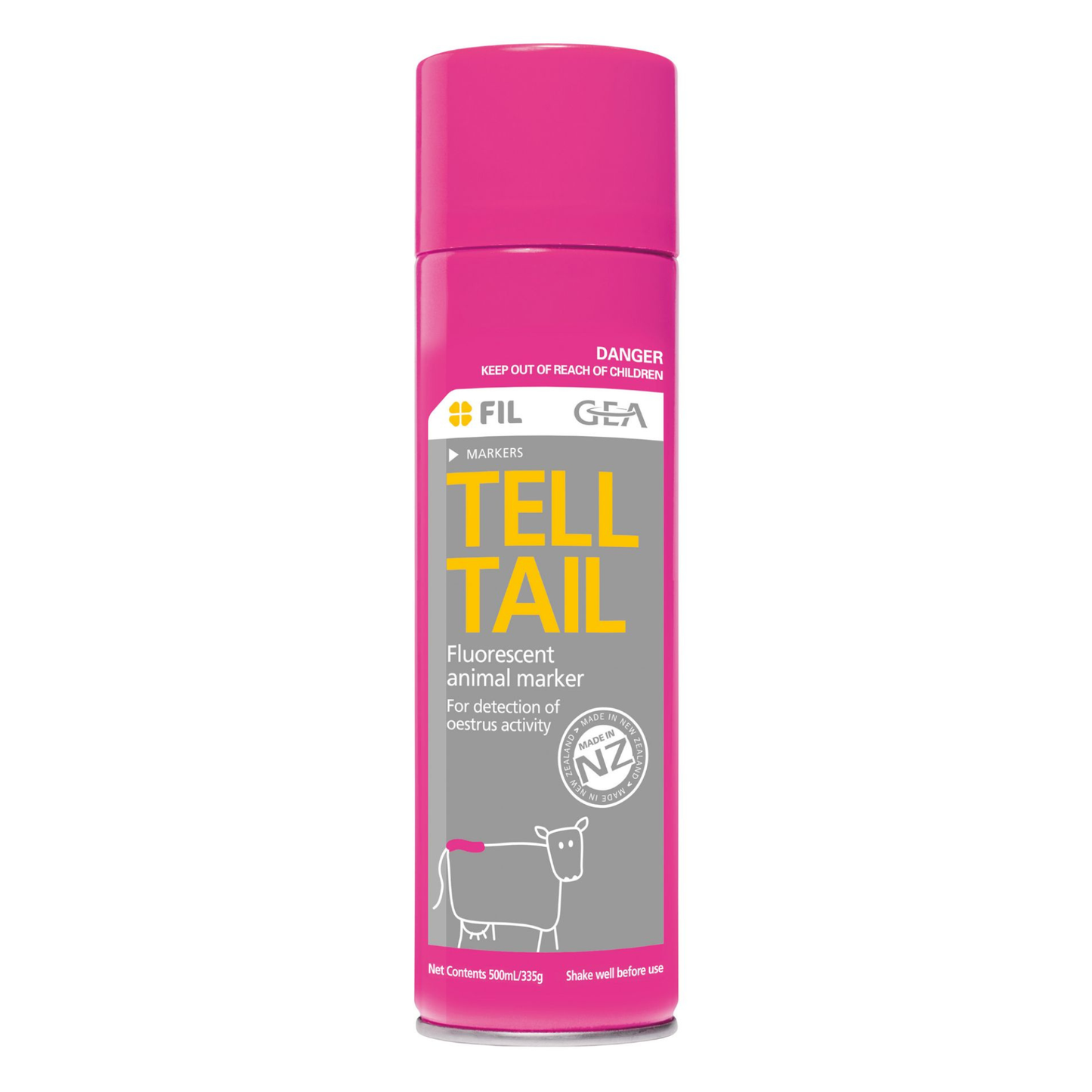 Tell Tail Fluorescent Animal Marker Aerosol 500ml