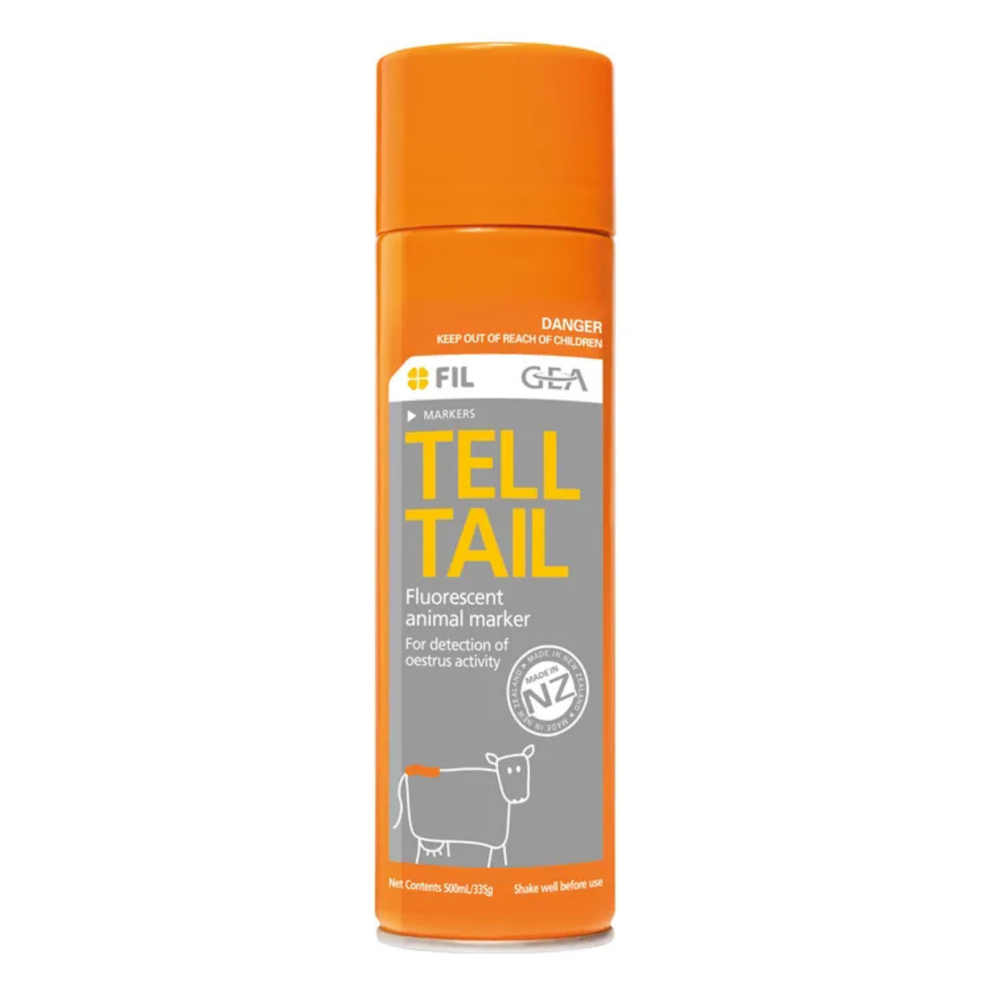 Tell Tail Fluorescent Animal Marker Aerosol 500ml