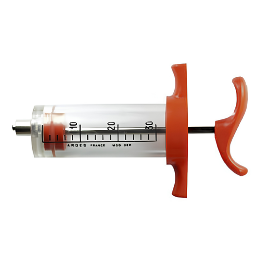 Agrihealth Arplex Re-usable Luer Lock Nylon Syringe 30ml