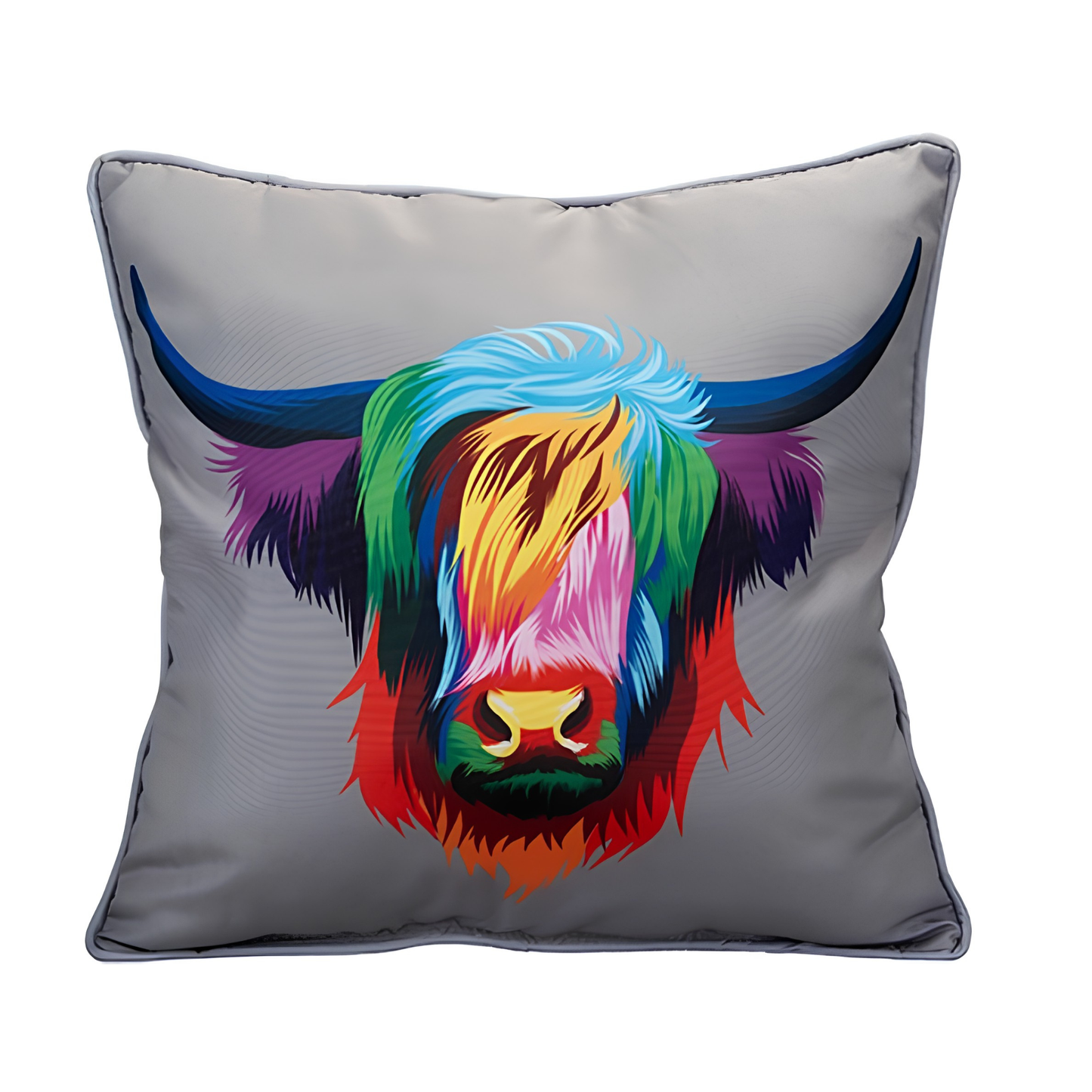 Summit Ocio Highland Cow Scatter Cushion 45x45cm