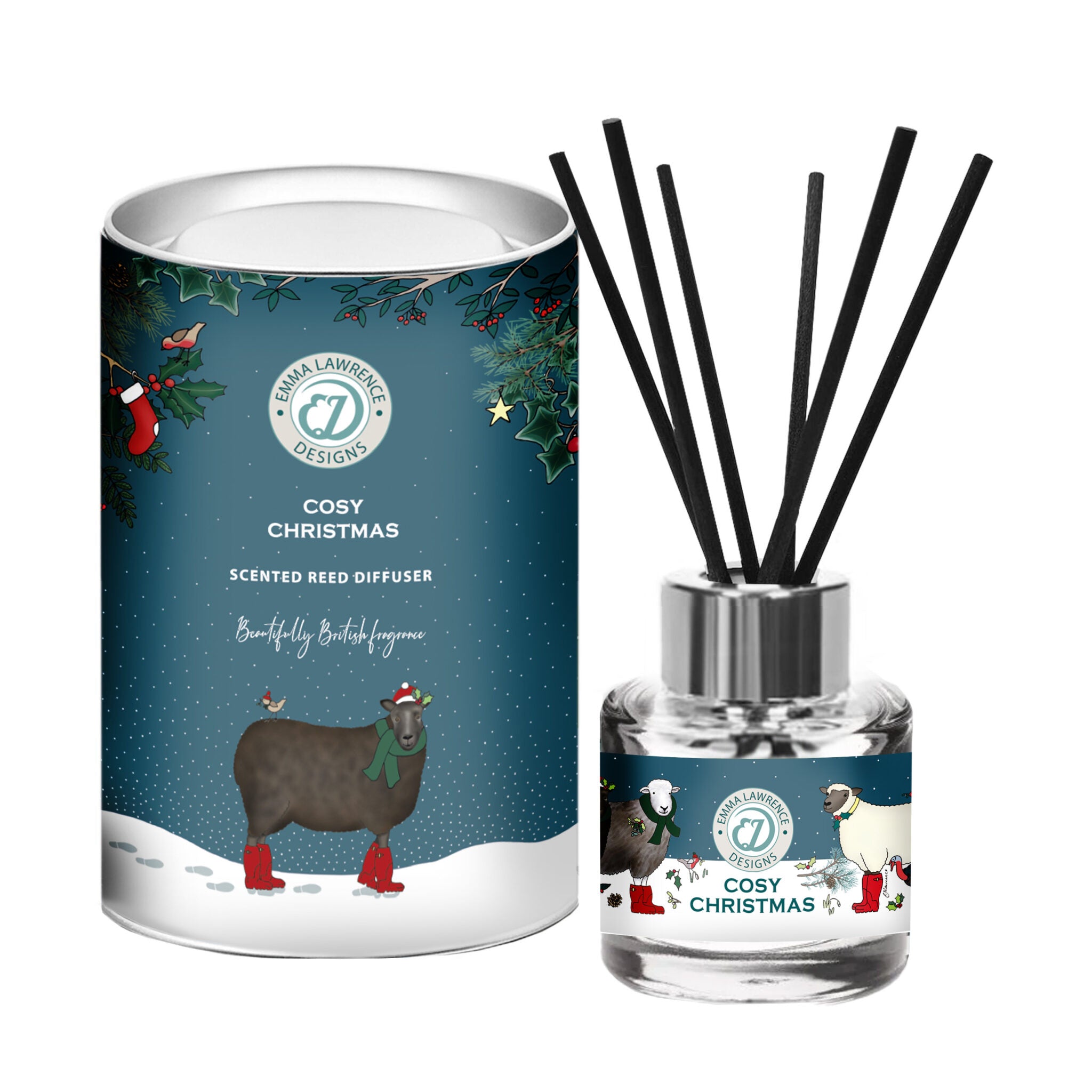 The Country Candle Co Cosy Christmas Reed Diffuser 50ml – Sam Turner & Sons