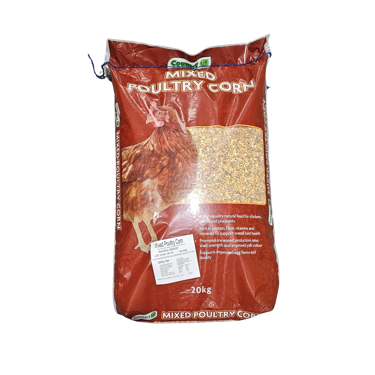 Country UF Mixed Poultry Corn 20kg