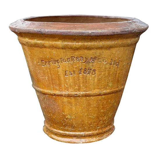Errington Reay Courtyard Old Leather Cone Planter
