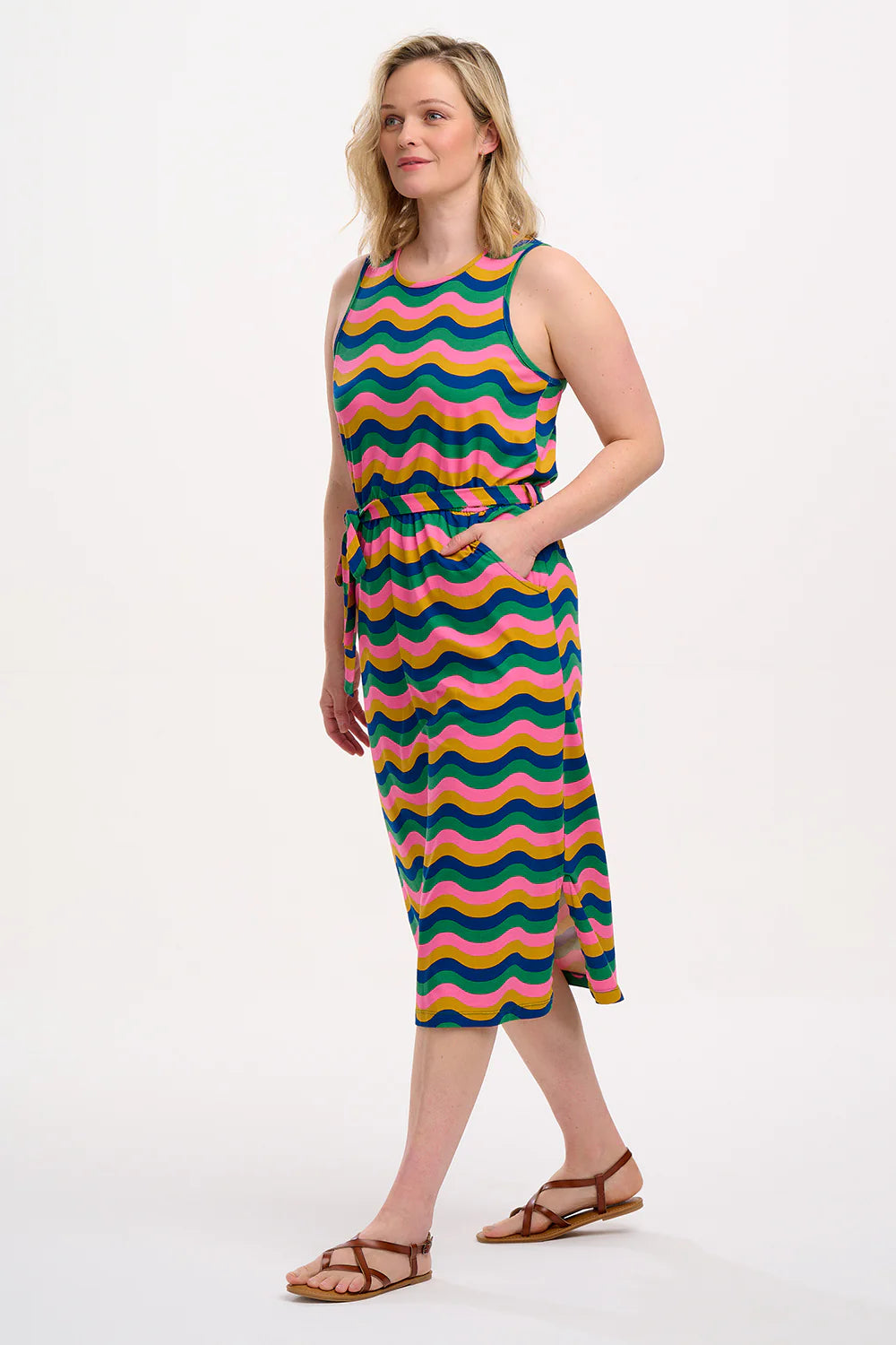 Sugarhill Brighton Rory Midi Jersey Dress