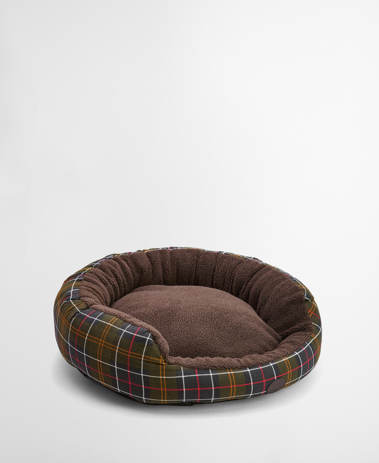 Barbour Classic Tartan Snuggle Dog Bed 30in