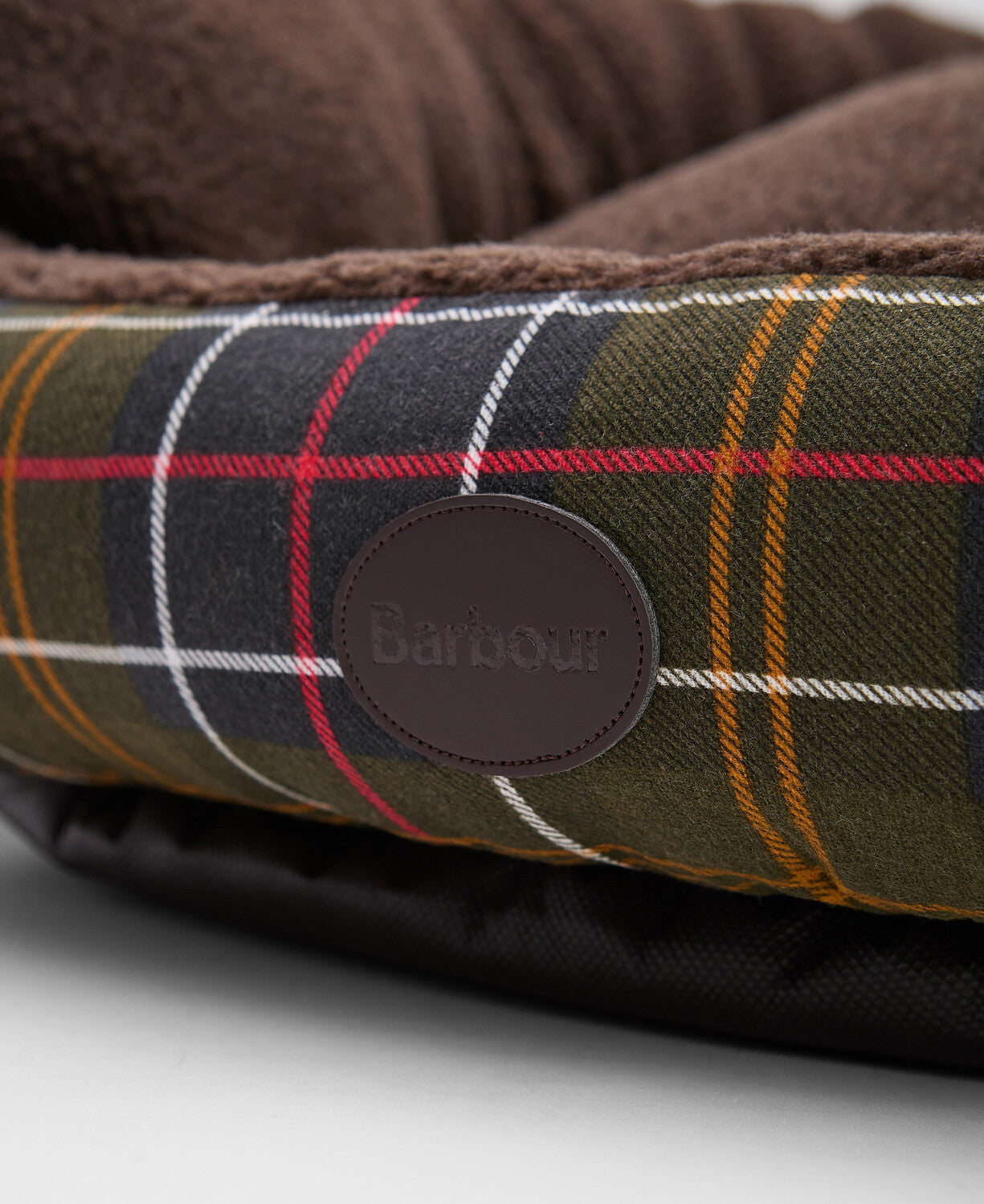 Barbour Classic Tartan Snuggle Dog Bed 30in