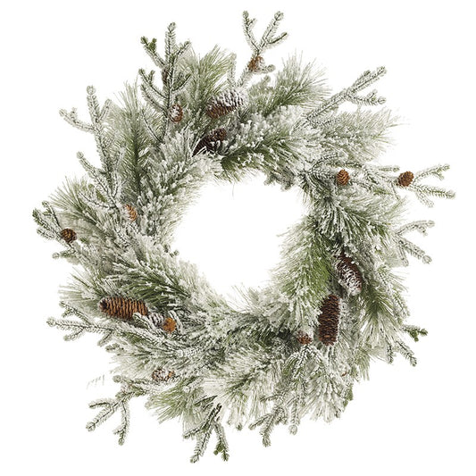 Heaven Sends - Snowy Cone Wreath