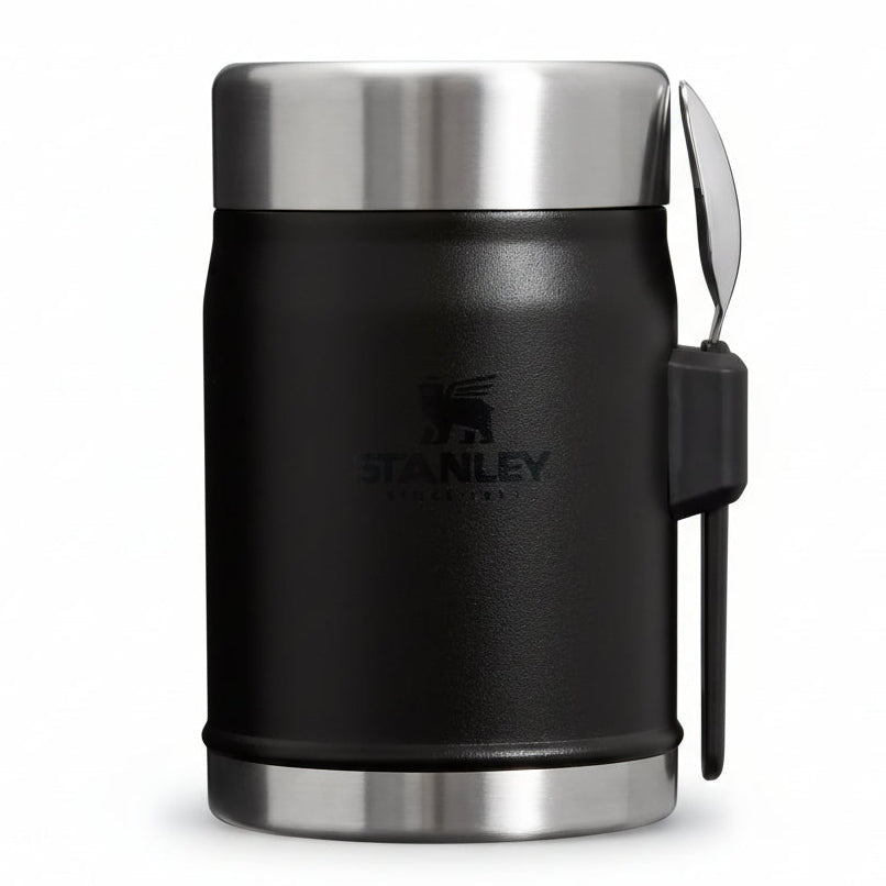 Stanley Classic Legendary Food Jar and Spork 400ml - Black 2.0