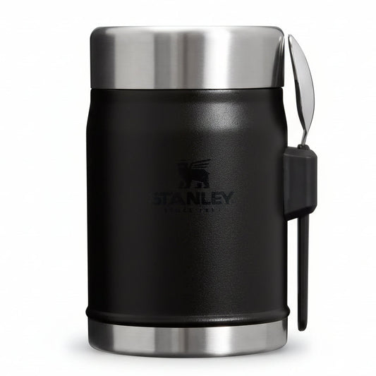 Stanley Classic Legendary Food Jar and Spork 400ml - Black 2.0