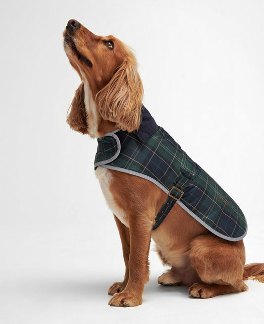 Barbour Weatherham Tartan Dog Coat