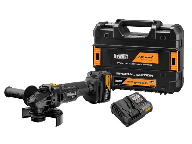 DEWALT DCG45MP1T McLaren F1 Angle Grinder 18V 125mm 1 x 5.0Ah Li-ion