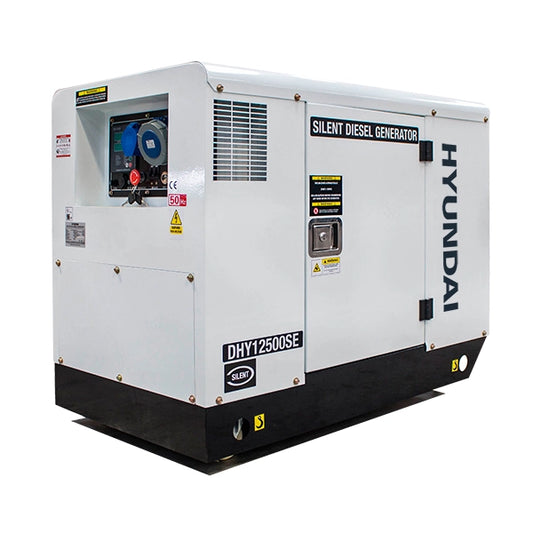 Hyundai 10kW/12.5kVA 230v Mains Standby Silenced Diesel Generator