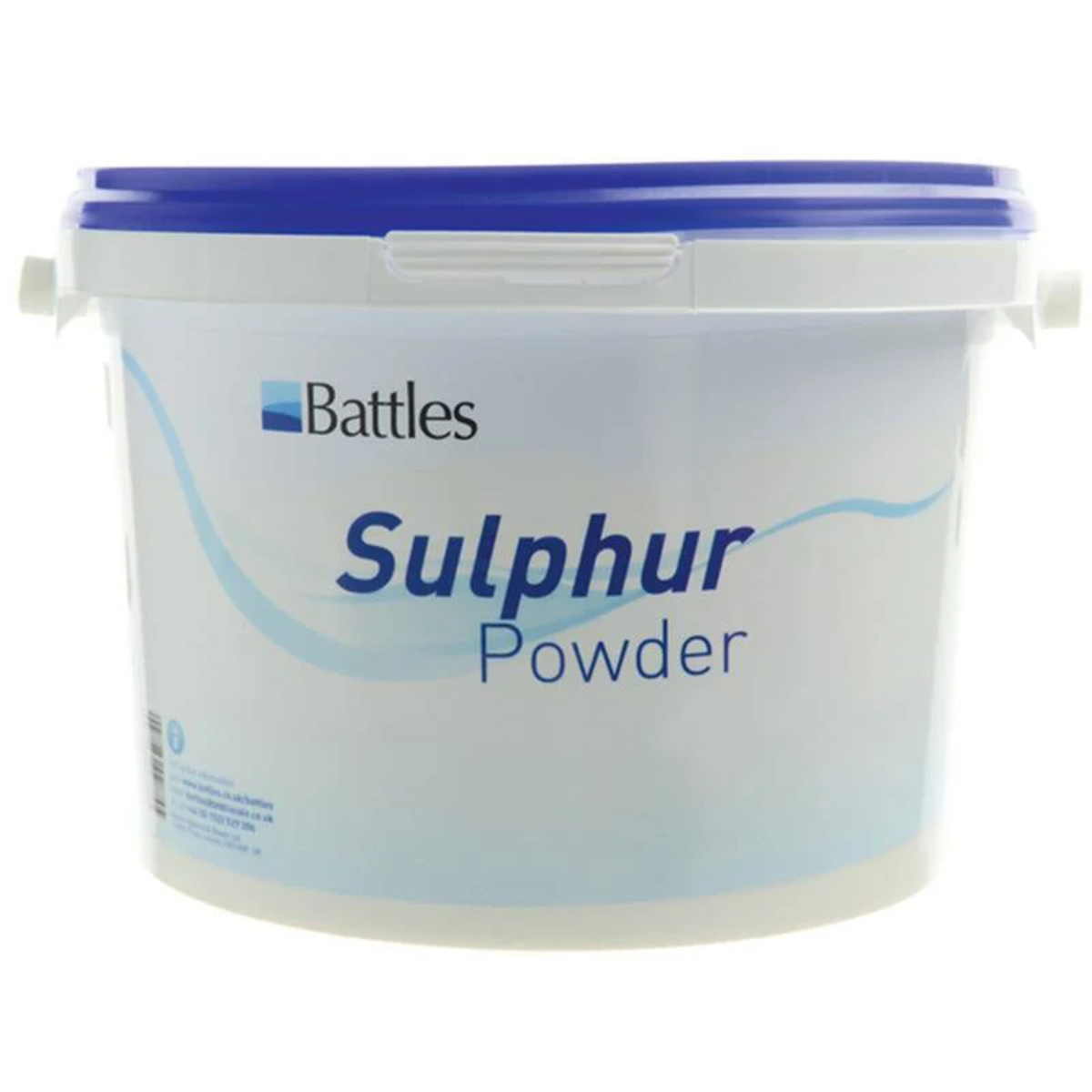 Battles Sulphate Powder tub for livestock supplementation and farm care