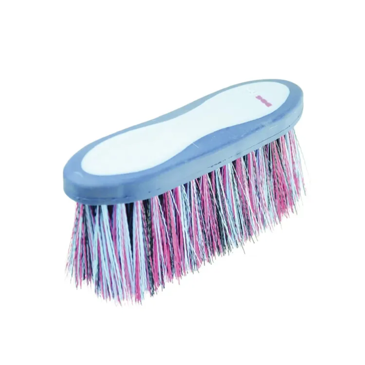 HY Equestrian ProGroom two-tone blue and light blue dandy brush for horses
